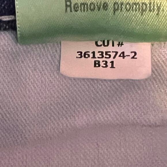 Carhartt Men's Carpenter Loose Straight Denim Dungaree Dark Wash. Size 38X32 - Picture 5 of 8